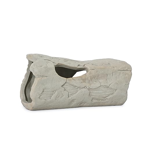 Aquarium Rock Smooth Cave Decor for Shrimp Cichlid Hiding | Breeding Betta Tunnel Decorations - style: Rock201