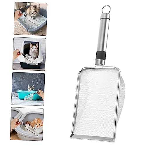 Reptile Litter Scoop Litter Shovel for Reptile Waste Ergonomic Design for Easy Cleaning Capacity Fine Mesh for Efficient Waste Removal for Pet Owners