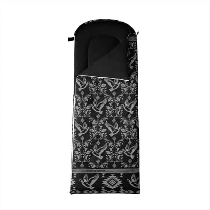 Erosebridal Hawk Moth Sleeping Bag for Kids Spooky Aztec Wearable Camping Blanket for Hiking Outdoor Travel Hunting Sleep Bag - color: Black Mallard Duck