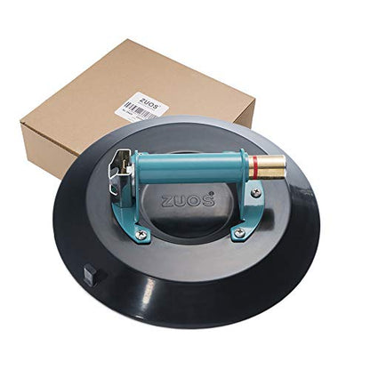 12" Heavy Duty Vacuum Suction Cup for Granite & Glass Lifting, Glass Suction Cup Vacuum Lifter with Metal Handle and Brass Pump,900lbs Load Capacity (12-Mental) - size: 12" 900lbs Capacity Suction Cup