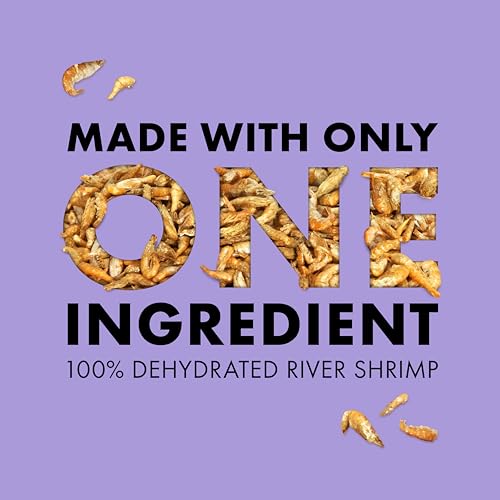 Zilla Reptile Food Munchies River Shrimp for Turtles, Salamanders, Axolotls, and Large Tropical Fish, 2-Ounce