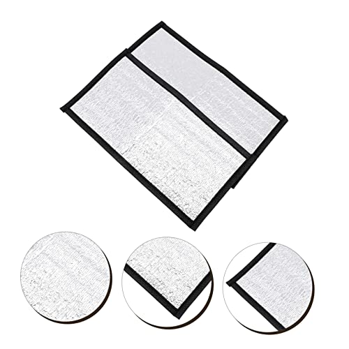Happyyami Reptile Box Heating Pad Reptile Heat Pad Reflective Film Insulation Mat for Snakes Lizards and Turtles - size: 30X16X0.1cm