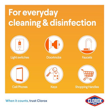 Clorox Disinfecting Wipes ea, White, Citrus Blend, 35 Count, 9.1 Ounce (Pack of 1), (01594)
