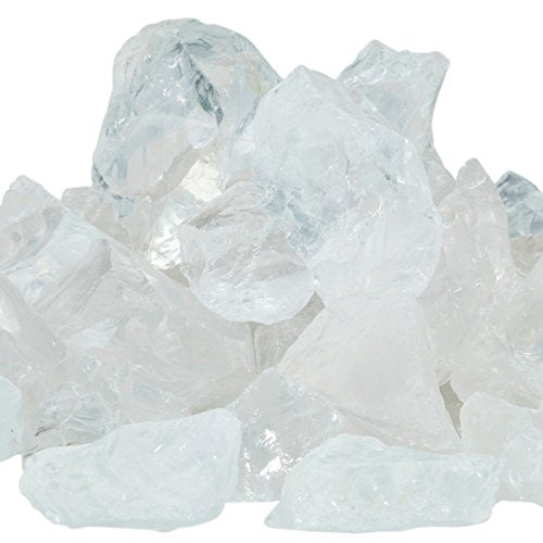 SUNYIK 1LB Natural Raw Rock Quartz Stones Rock for Tumbling Cabbing | Irregular Healing Crystal Rock Stones for Aquarium, Terrarium Fish Tank, Fountain Rocks, Jewelry Making, Rock Collections - color: Rock Quartz(0.8"-2.2")