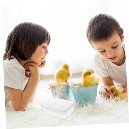 YARNOW Gecko Incubator 2pcs 16 Compartments Eggs Incubation Tray for Reptile Breeding Box