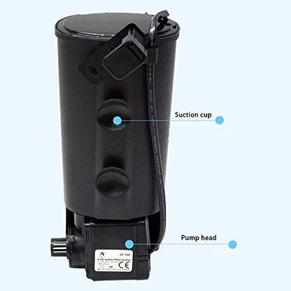LONDAFISH Ultra-Low Water Level Turtle Filter - 600L/H Submersible Aquarium Filter w/Waterfall Oxygenation, Quiet Operation for 10-40 Gallon Tanks | 600L/H Submersible Aquarium Filter w/Waterfall Oxygenation Pumb, Quiet Operation for 10-40 Gallon Tanks
