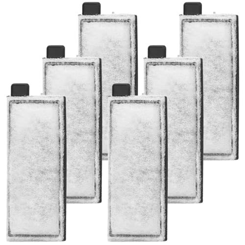 AQQA 8 Pack Aquarium Filter Cartridge Replacement Fish Tank Filter Cartridge for Aquarium Internal Filter (Small) - size: 8 Pack Filter Cartridge-S