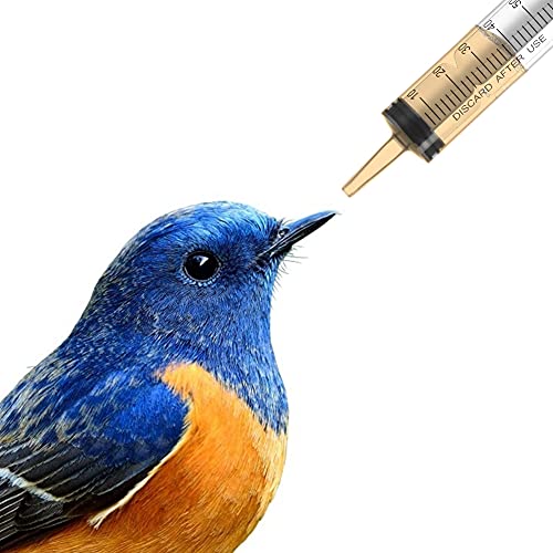 3 Pack 60ml Syringes with Cap, Sterile Syringe Individually Packaged for Labs, Liquid Measuring, Feeding Pets,Oil or Glue Applicator - style: 60ml
