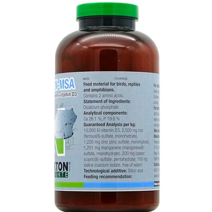 Nekton MSA High-Grade Mineral Supplement for Birds 850g - size: 850g / 1.87Lb