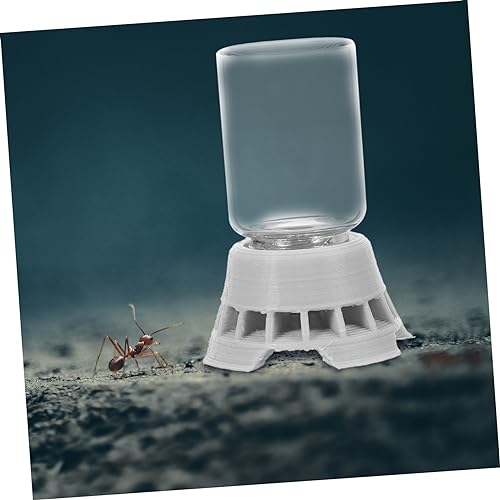 Abaodam Simple Ants Water Bowl Liquid Feeder for Ants Reptile Water Dispenser Station Random Color