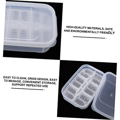 TOYANDONA Reptile Breeding Box Transparent Hatching Box for Snakes and Lizards Material Easy Clean and Lightweight Incubation Tray