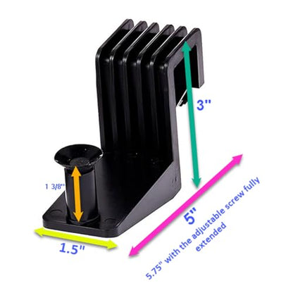 PENN-PLAX Reptology Turtle Topper Extender Clips (4 Pieces) – Safely Mounts to Tanks up to 19.5” Wide