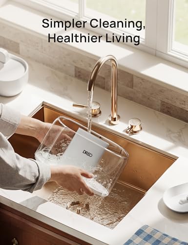 DREO 4L Humidifiers for Bedroom, 36H Runtime, 28 dB Quiet, HM311 | Easy to Refill & Clean, BPA-Free, Nightlight, Supersized Air Humidifiers for Large Room, Baby Nurseries, Plants, Indoor | Easy to Refill & Clean, BPA-Free, Nightlight, Supersized Air Humid