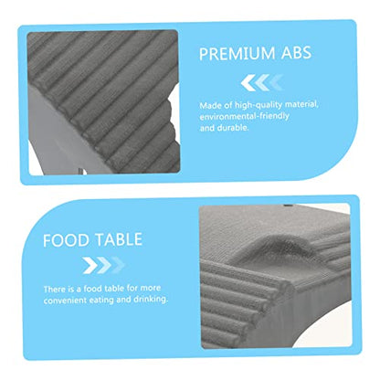 Abaodam 2pcs Turtle Basking Platform for Aquatic Turtles Durable Reptile Dock with Suction Cups Climbing Stand for Tanks and Aquariums Promotes Climbing and Exercise - color: Dark Grey