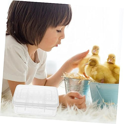 GANAZONO Observation Reptile Egg Incubator 16 Egg Hatching Box for Gecko Lizard Turtle