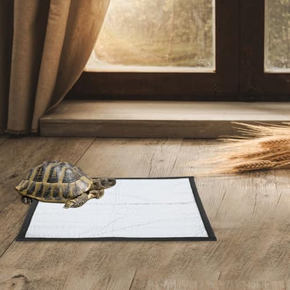 Totority Heating Pad for Reptiles Self-Heating Mat for Chinchillas Turtles and Pets Film Reptile Heat Pad for Cozy Habitats