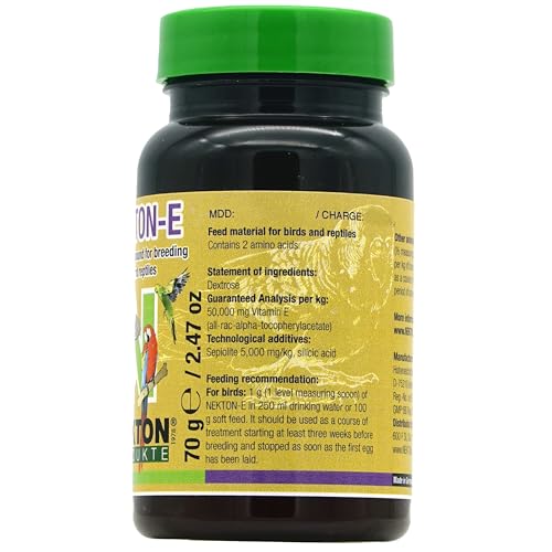 Nekton E Vitamin E Supplement for Birds, 70gm - size: 70 grams