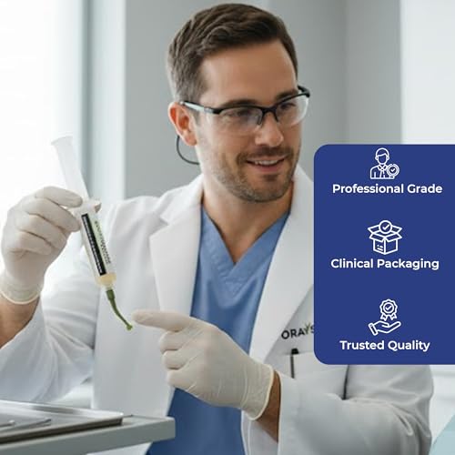 Sockit Hydrogel Oral Wound Dressing – 10g Single Applicator Syringe – Drug-Free, Natural Hydrogel for Oral Care & Comfort – Includes Instructions