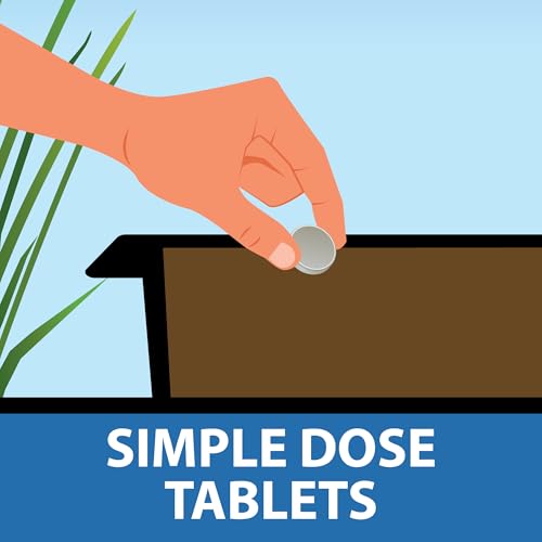 CrystalClear Thrive Pond Plant Food, Fish Safe Fertilizer, 30 Tablets | For aquatic water gardens, nutrients boost lily & lotus flower bloom and root growth - size: 30 Tablets