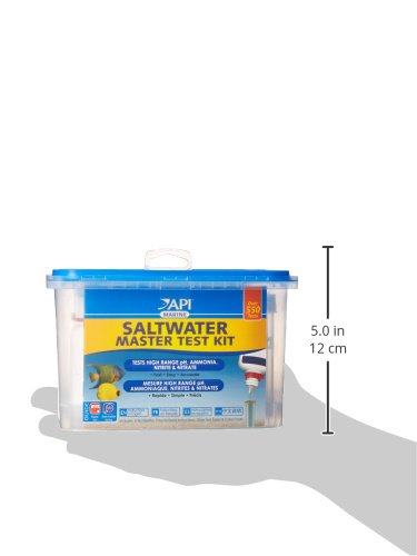 API SALTWATER MASTER TEST KIT 550-Test Saltwater Aquarium Water Test Kit - style: Saltwater