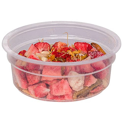 Healthy Herp Box Turtle Food Instant Meal for Reptiles - Nutritious Turtle and Tortoise Food, Habitat Accessories - Made in USA, Quick Prep - 7 x 0.19 oz (5.4g) Cups - size: 0.19 Ounce (Pack of 7), style: 7-Pack Cups