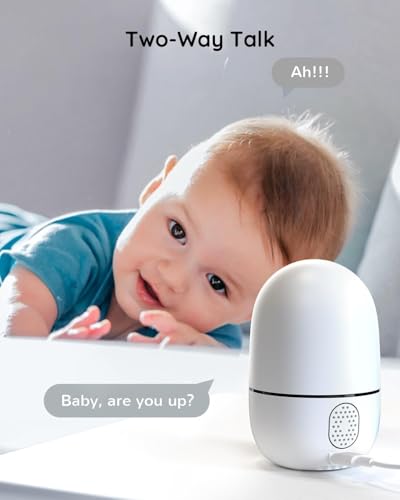 VIRTAVO Pet Camera Indoor No Subscription, for Dog Cat Baby, 360° PTZ | Dual Lens Dual View, Auto Motion Tracking, 2-Way Audio, Night Vision, Phone App, SD & Cloud Storage, Wired