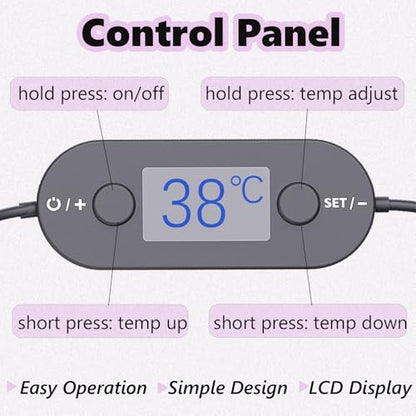 Egg Hatcher,Home Backyard Fun Hatch Kit, Real Eggs Incubation Science Test, Small Egg Incubator with Temperature Control, Easy Hatching Easter Day Eggs Quail Chick Turtle Parrot Reptile