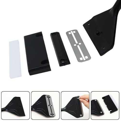 Algae Scraper for Glass Aquariums 24.4" with 10 Replaceable Blade | Fish Tank Scraper Aquarium Glass Scraper Adjustable Length Aquarium Cleaning Tools Kit for Glass Aquarium Fish Tank