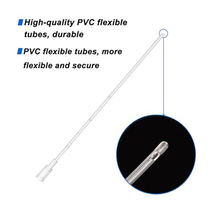 5 Pack-30ml Ink Syringe with 16Ga Metal Distribution Tubes and Soft Plastic Tube Suitable for Glue Application,Liquid Dispensing and Measuring, Pet Food Feeding,Refilling Ink Cartridges or CISS - size: 30ML/5 PACKS