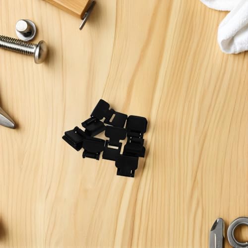 Luxshiny 8pcs Terrarium Lock Set and Aquarium Lid Fasteners, Anti-Escape Buckles for Turtle Terrariums and Reptile Enclosures, Sturdy Clips for Amphibian and Tropical Pet Tanks