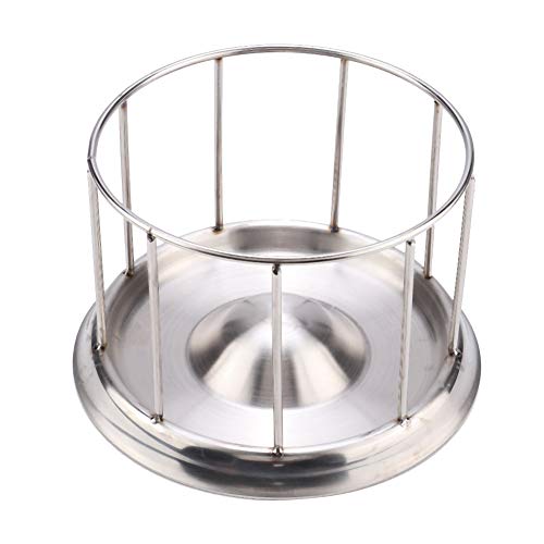 Stainless Steel Reptile Food & Water Bowl for Tortoise and Small Water – Small (L (37.8 X 25.2in)) - size: L (37.8 X 25.2in)