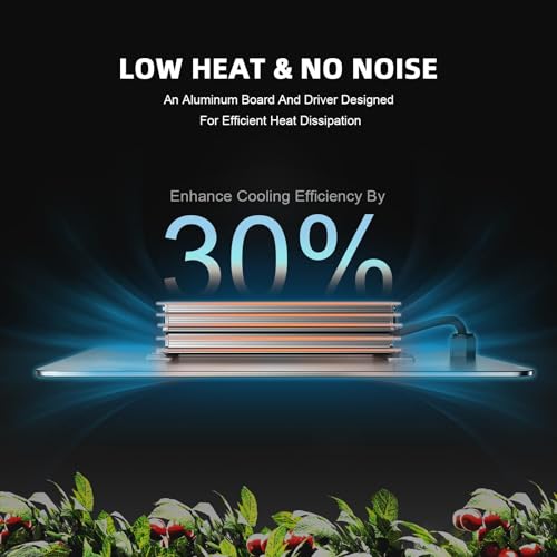 Spider Farmer SF2000 PRO LED Grow Lights for Indoor Plants in 3x3 Grow Tent | 200W Dimmable Full Spectrum Grow Light, New-Gen High-Efficiency Diodes 2.7 PPE System for Seed Starting, Vegetables & Bloom - size: 3x3