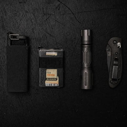 Snakestaff Systems Tourniquet Sleeve – Made in The USA | EDC Tourniquet Holder Pouch | Tactical TQ Holster Case for Duty Belt | Snakeskin Plus - color: Black, size: Regular (1")