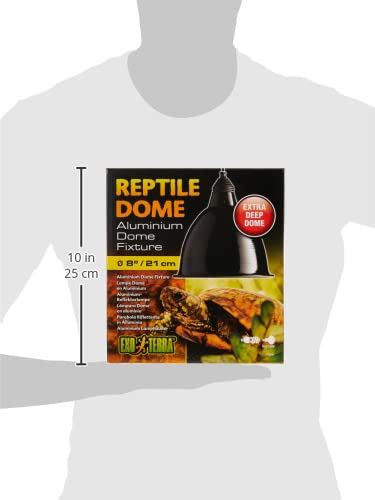 ET Reptile Aluminium Dome Fixture 21cm, PT2349