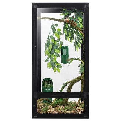 REPTIZOO Reptile Waterfall Automatic Reptile Drinking Fountain Water Dispenser, Chameleon Water Fountain Water Dripper for Bearded Dragon Iguana Frog Gecko