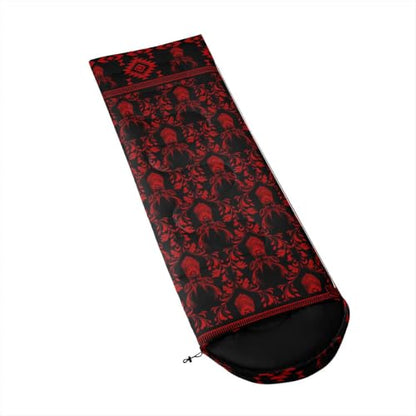 Erosebridal Hawk Moth Sleeping Bags Adults Cold Weather Aztec Backpacking Camping Blanket Hiking Sleeping Wrap Sleep Bag - color: Red Rustic Deer