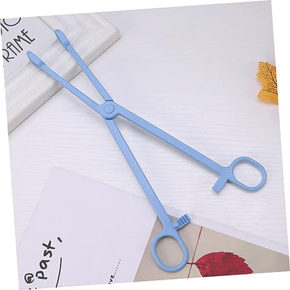 2pcs Plastic Reptile Poop Scoop Tool Tortoise Hamster Lizard Bird Waste Picker Lightweight Poop Pickup Clip for Easy Cleaning