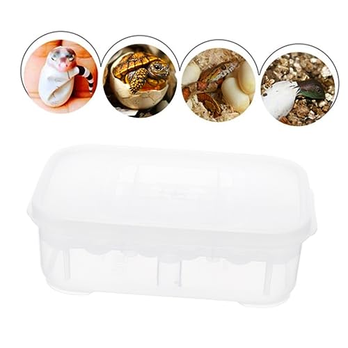 Kisangel Hatching Incubation Box for Reptiles Breeding Box Reptile Tank Accessories