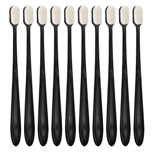 Abaodam 10pcs Turtle Shell Cleaning Brushes for Reptile Tank, Sturdy Bristle Scrub Brush Set for Aquatic Tortoise Shell Maintenance and Dirt Removal, Pet Health Supplies for Turtle