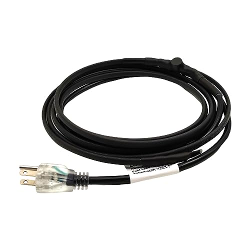 Pipe Heating Cable Built-in Thermostat 100-120V Anti-Freeze Kit | 6ft,Water pipe anti-freeze, plug-in design, energy-saving, easy installation, durable - style: 6ft