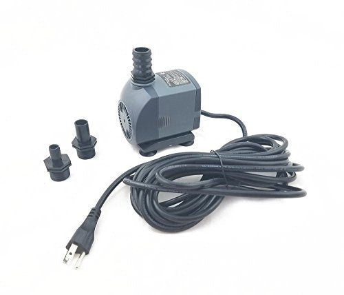 Jebao Submersible Fountain Pump for Hydroponics, Aquaponics, Waterfall, Fish Pond (FA-3000, 720GPH) | Hydroponics, Aquaponics, Waterfall, Fish Pond - size: FA-3000, 720GPH