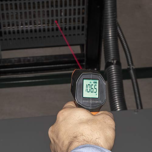 Klein Tools IR1 Infrared Thermometer, Digital Laser Gun is Non-Contact Thermometer with a Temperature Range -4 to 752-Degree Fahrenheit - style: IR Thermometer