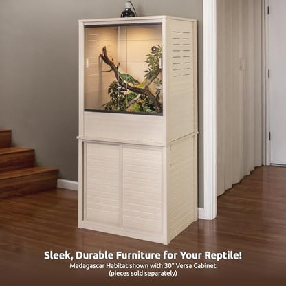 New Age Pet ECOFLEX 30" Small Versa Stand, Standard Height Cabinet for Reptile & Small Animal Habitat, Lounge in Maple - color: Tan, size: Small
