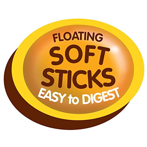 Tetra Pond Koi Vibrance Soft Sticks, Floating Pond Fish Food, 8.27 lbs | Daily Diet for Koi Fish and Ornamental Goldfish, Feed When Water is Above 50 Degrees, Highly Digestible, Clean & Clear Water - size: 8.27 Pound (Pack of 1)