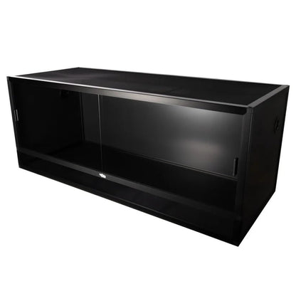 Reptile Habitats 5x2x2 (150 Gallon) Reptile Enclosure PVC Panels, Glass Doors, Lightweight, Easy to Assemble, Heavy Duty Screen, Aluminum Frame