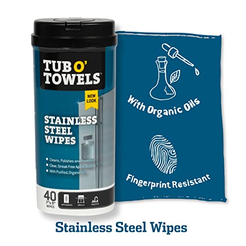 Tub O' Towels Household Cleaning Wipes Variety Pack, 7" x 8", 4-Pack - style: 4-Pack of Specialty Wipes