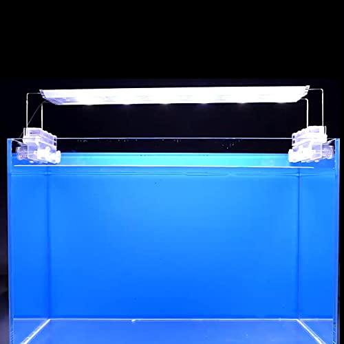 ELEBOX Aquarium Background Blue Black Fish Tank Background Picture 2 Sides Fish Backdrop for Aquarium Wallpaper 20" x 48" - size: 19.7" H x48" L