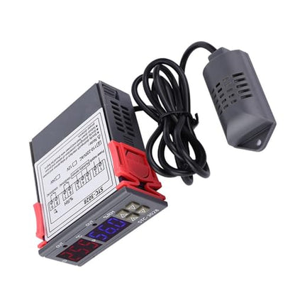 Temperature Controller STC 3028 12V Optional Integrated Sensor for Fermentation Reptile Incubation Home Brewing, 1°C Accuracy 0.1 Resolution Large Screen Display (110~240VAC) - size: 110~240VAC