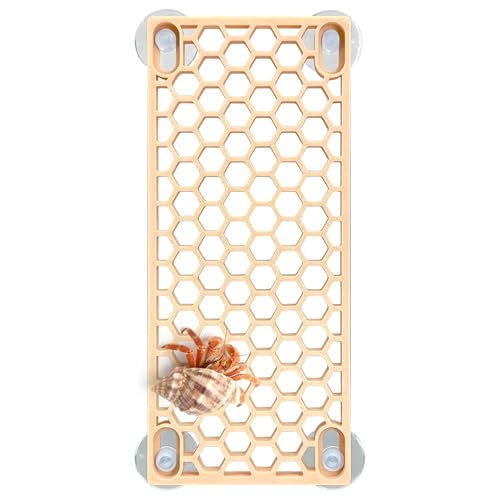 Hermit Crab Ladder Toy - Climbing Accessories for Reptiles, Chameleons, Crab Habitat & Fish Tank Decoration Supplies (Yellow) - color: yellow
