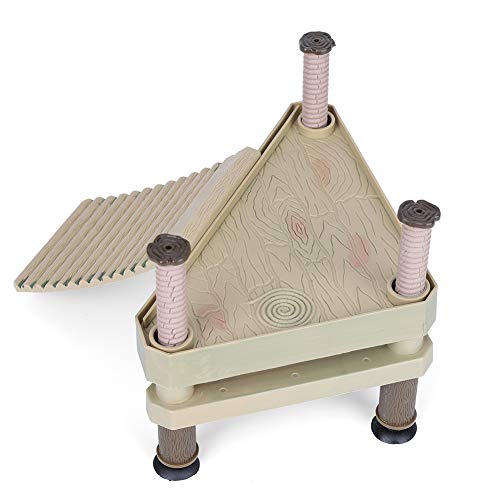 YOUTHINK Turtle Basking Platform, Reptiles Floating Platform with Ramp Stairs Turtle Dock Floating Platform for Turtles Aquarium Fish Tank Decor